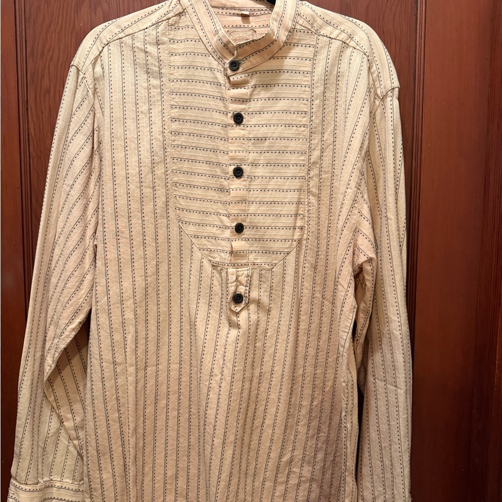 Men's Cream Dress Shirt